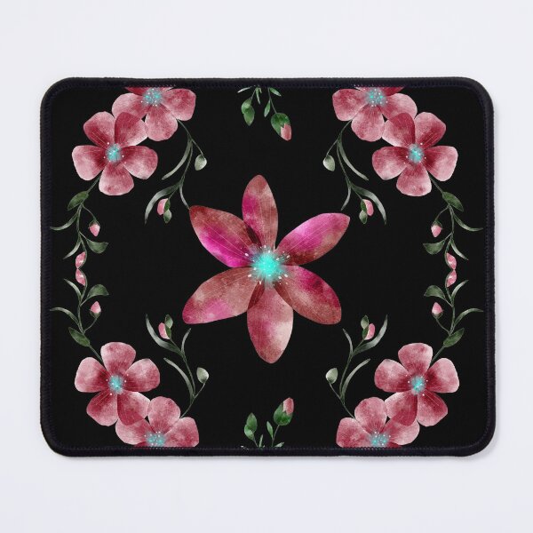 Item preview, Pink Flowers - Floral Design designed and sold by art-by-shadab.