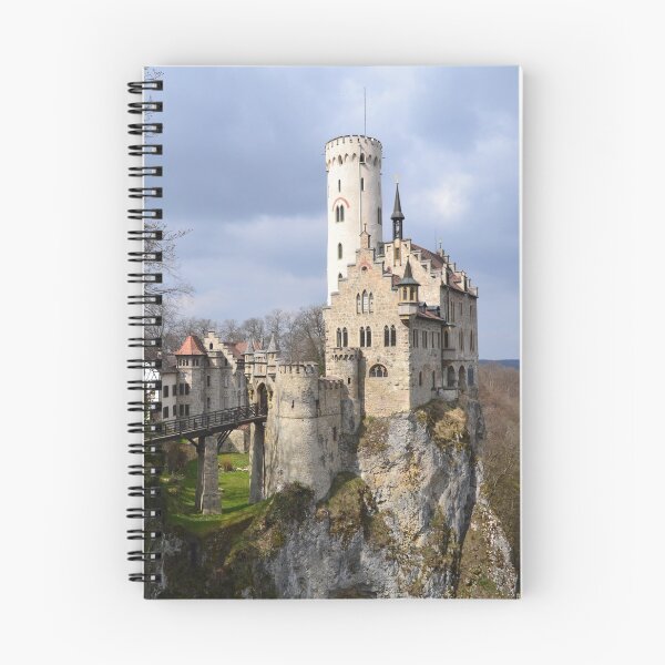 Item preview, Gray And White Castle Built Near A Cliff designed and sold by class01.
