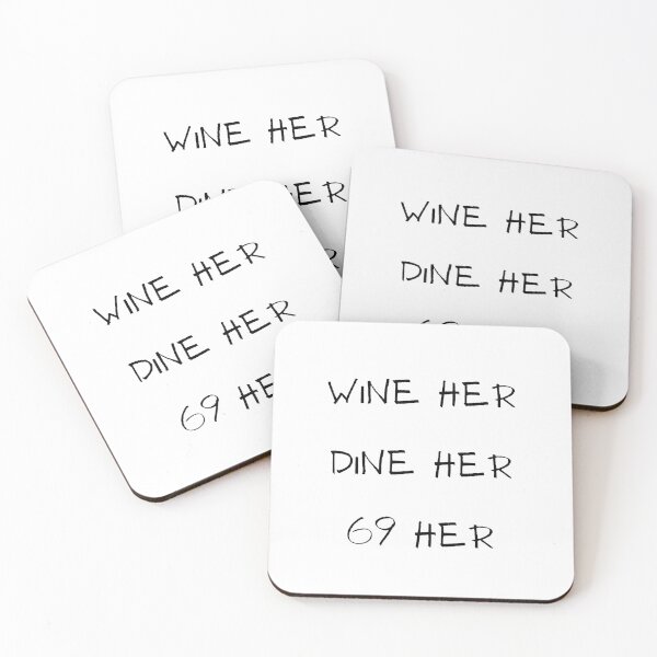 Item preview, Valentine Day- Wine Her Dine her 69 Her  designed and sold by Creative Life.