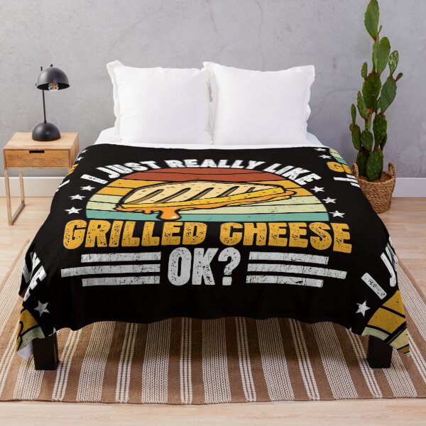 Item preview, I just really like grilled cheese ok cheese lover designed and sold by DesignByMai.