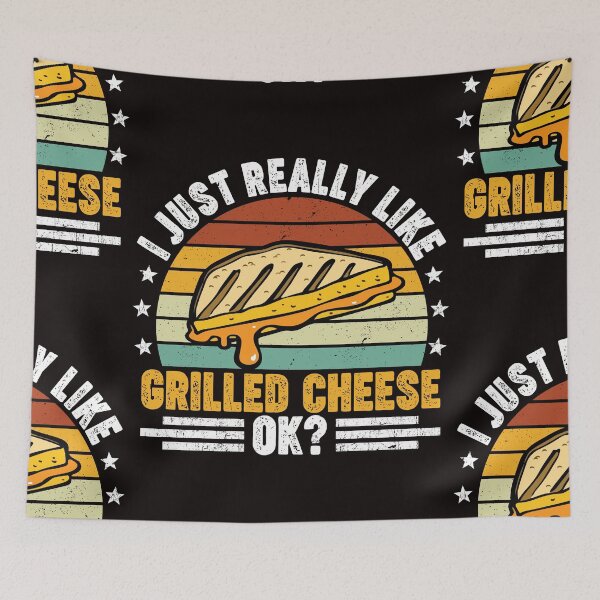 Item preview, I just really like grilled cheese ok cheese lover designed and sold by DesignByMai.