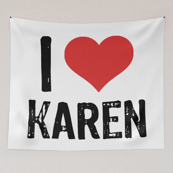 Item preview, Yo amo karen designed and sold by The "I Love Everything" Shop.