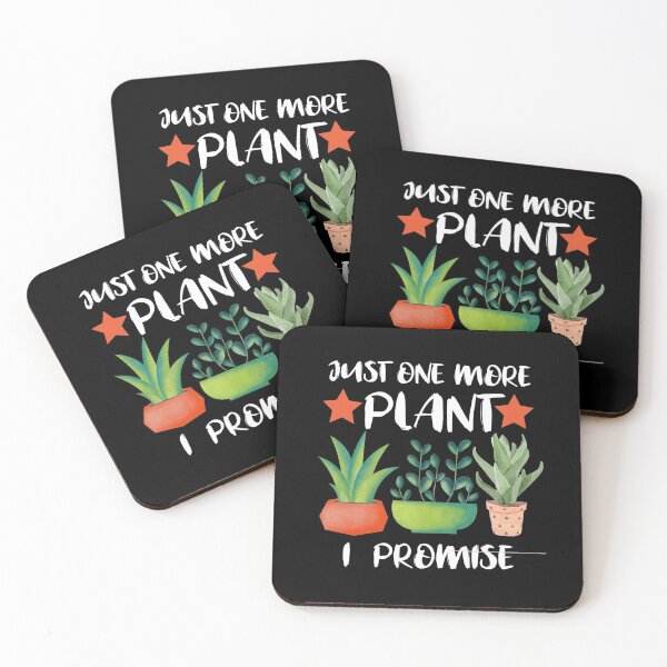 Item preview, Just one more Plant i promise  designed and sold by Hussain Shirts.