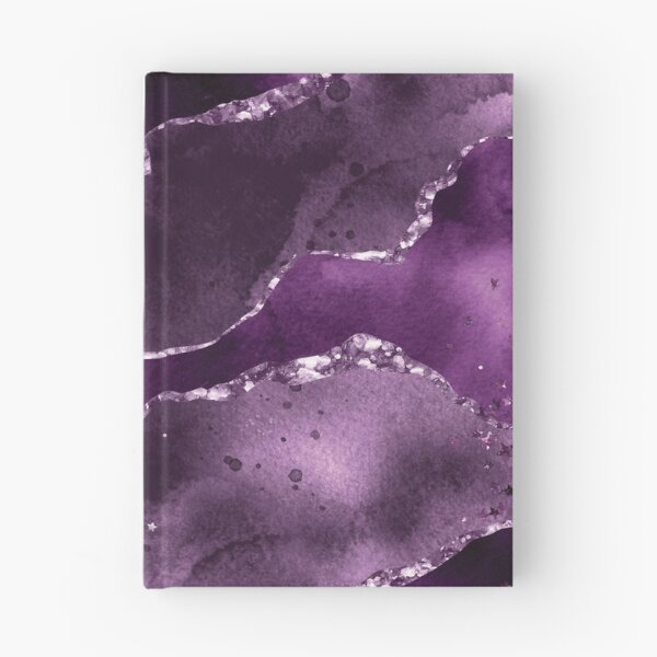 Item preview, Purple Agate with Glitter designed and sold by MagicalTexture.