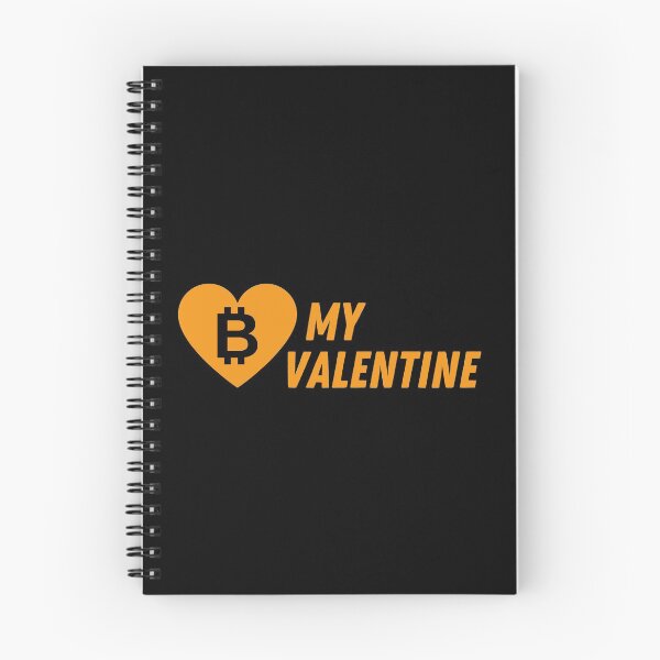 Item preview, Be my Valentine - Bitcoin crypto love in orange designed and sold by yennyz.