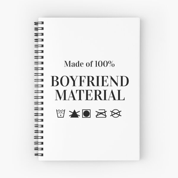 Item preview, Boyfriend Material Friend Relationship Funny Joke designed and sold by CreatDifference.
