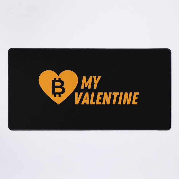 Item preview, Be my Valentine - Bitcoin crypto love in orange designed and sold by yennyz.