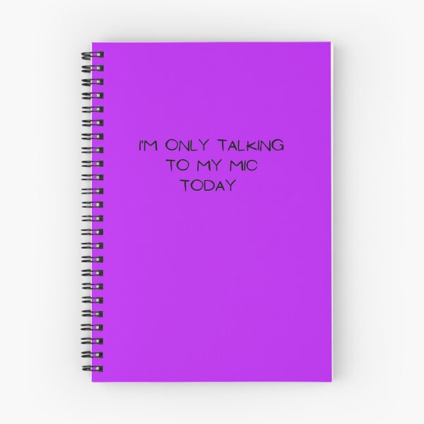 Item preview, Voice Over - Only Talking To My Mic designed and sold by LoudLizzy.