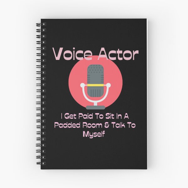 Item preview, Voice Actor - Talking to Myself again designed and sold by LoudLizzy.