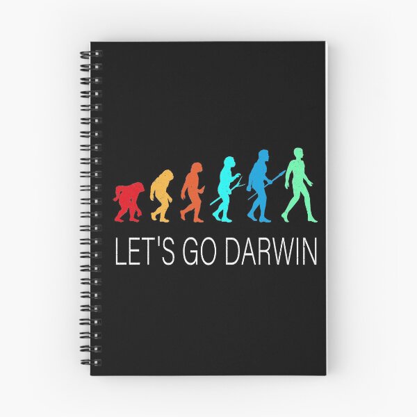 Item preview, Funny Let's Go Darwin Charles Darwin quote Evolution designed and sold by Wadia Hamda.