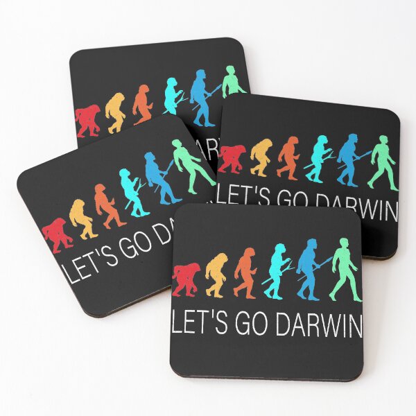 Item preview, Funny Let's Go Darwin Charles Darwin quote Evolution designed and sold by Wadia Hamda.