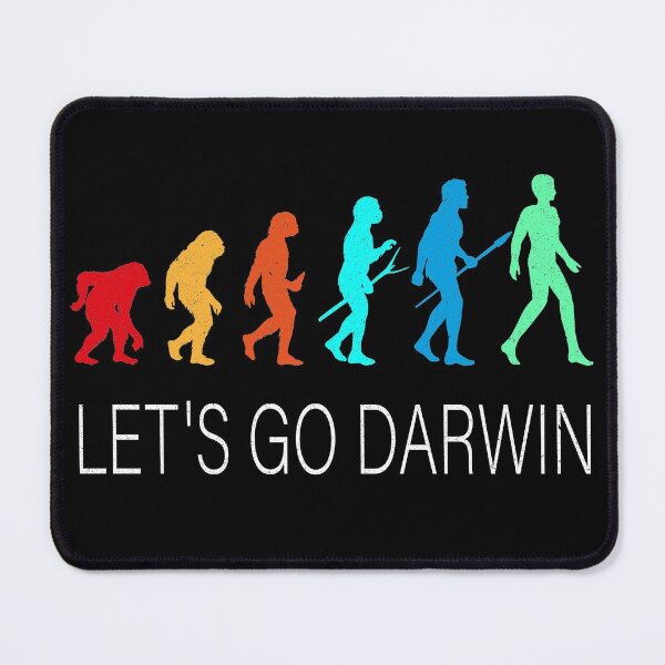 Item preview, Funny Let's Go Darwin Charles Darwin quote Evolution designed and sold by Wadia Hamda.