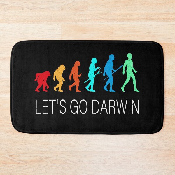 Artikelvorschau, Lustiges Let's Go Darwin Charles Darwin Zitat Evolution entworfen und verkauft von Wadia Hamda.