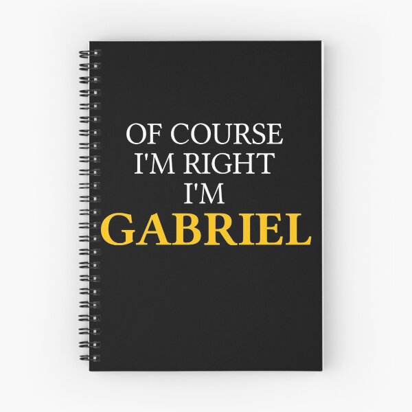 Item preview, Of course I'm right I'm Gabriel	 designed and sold by mugify.