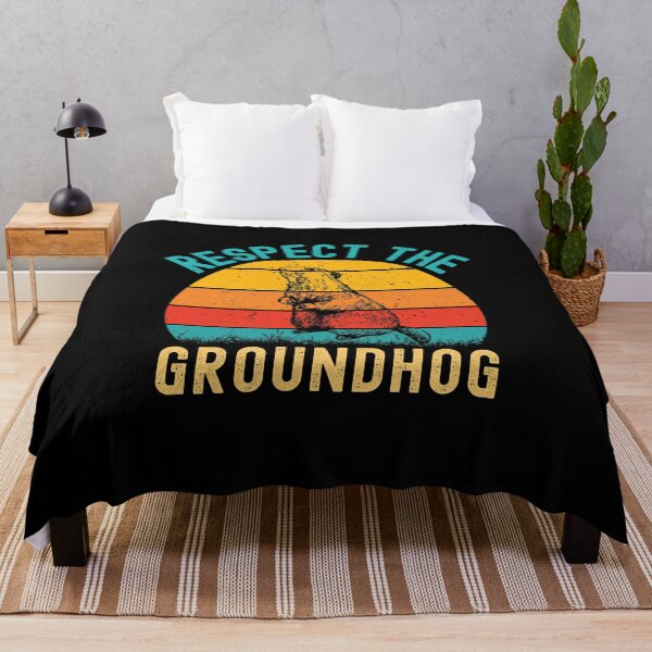 Item preview, Respect The Groundhog (Happy Groundhog Day) designed and sold by i-longmanshop.