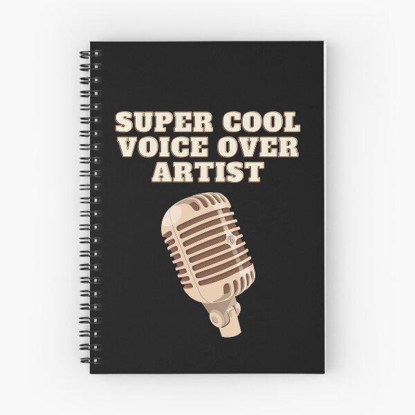 Item preview, Super Cool Voice Over Artist designed and sold by LoudLizzy.