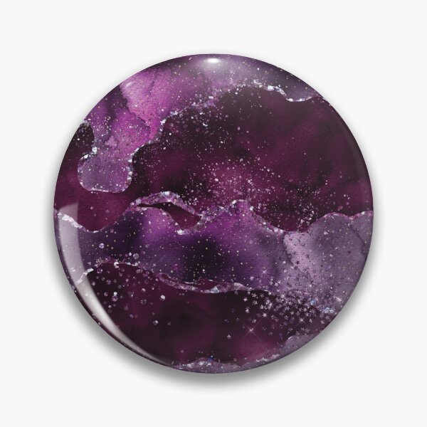 Item preview, Artsy Raspberry and Purple Agate with Glitter, Burgundy Agate designed and sold by MagicalTexture.
