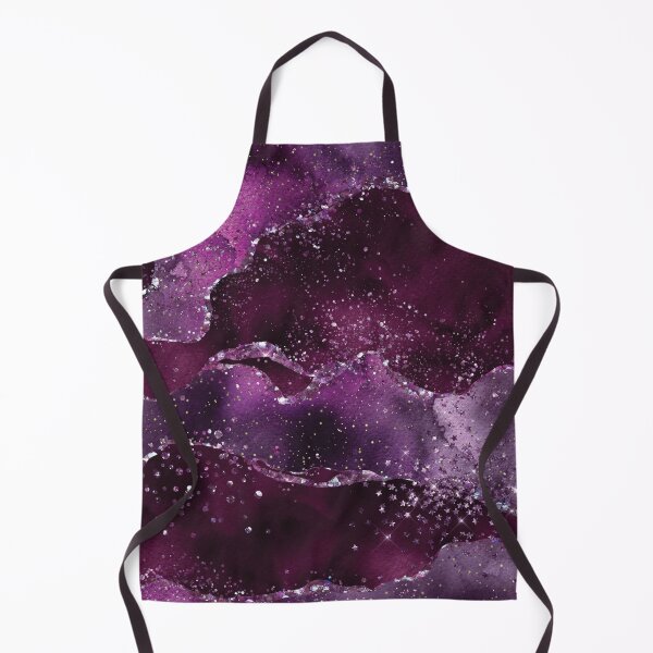 Item preview, Artístico frambuesa y ágata morada con purpurina, ágata burdeos designed and sold by MagicalTexture.