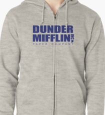 DUNDER MIFFLIN DESIGN Zipped Hoodie