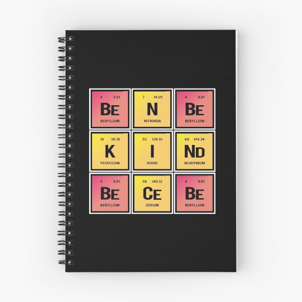 Item preview, Be Nice Be Kind - Periodic Table of Elements designed and sold by Distrowlinc.