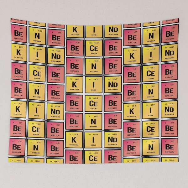 Item preview, Be Nice Be Kind - Periodic Table of Elements designed and sold by Distrowlinc.
