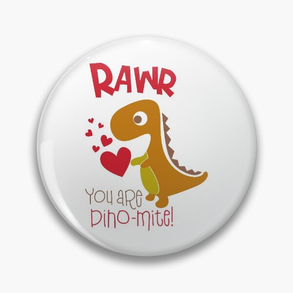 Item preview, Rawr You Are Dino-mite | Dinosaur Valentines Day 2022 designed and sold by thecooltable.