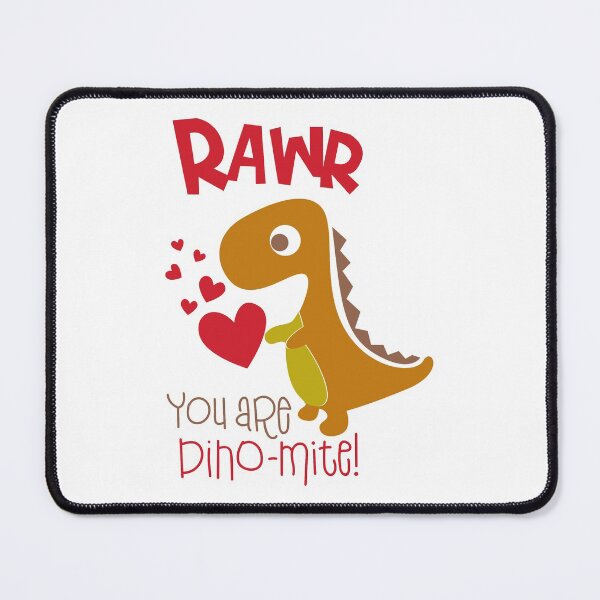 Item preview, Rawr You Are Dino-mite | Dinosaur Valentines Day 2022 designed and sold by thecooltable.