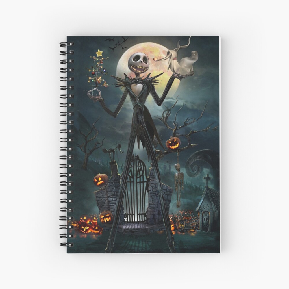 Jack Skellington Spiral Notebook
