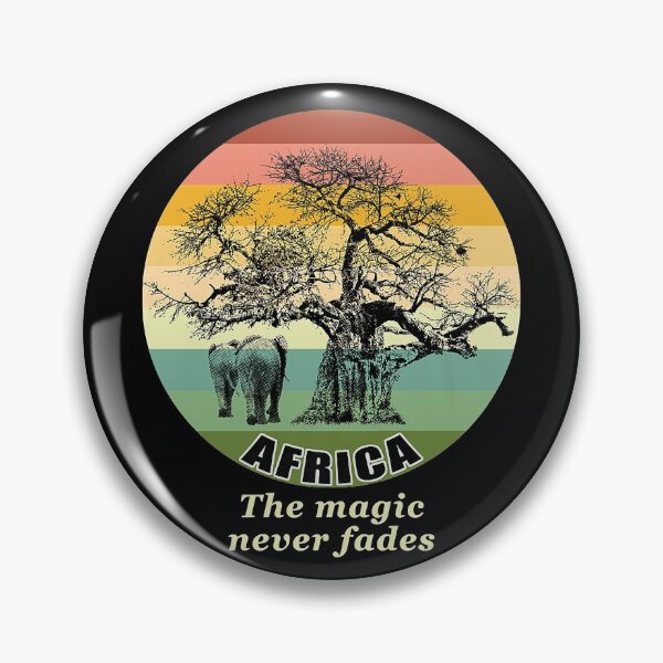 Item preview, The Magic Of Africa Baobab Trees And Elephants In Reverse Sunset Beautiful designed and sold by MarieSmart77.