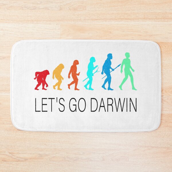 Artikelvorschau, Lustiges Let's Go Darwin Charles Darwin Zitat Evolution entworfen und verkauft von Wadia Hamda.