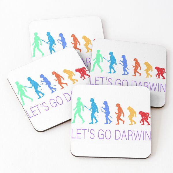 Item preview, Funny Let's Go Darwin Charles Darwin quote Evolution designed and sold by Wadia Hamda.