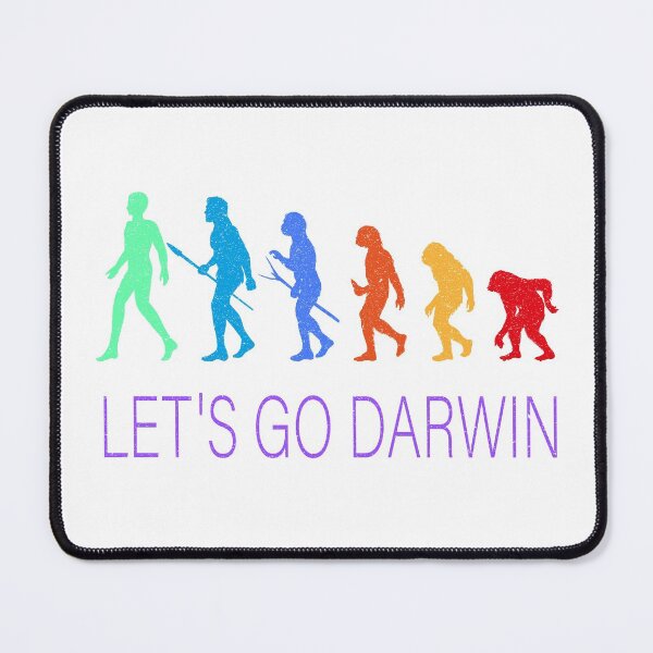Item preview, Funny Let's Go Darwin Charles Darwin quote Evolution designed and sold by Wadia Hamda.