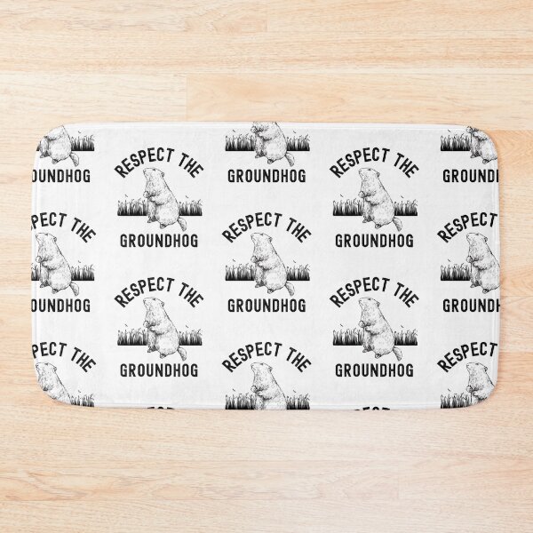 Item preview, Respect The Groundhog (Happy Groundhog Day) designed and sold by i-longmanshop.