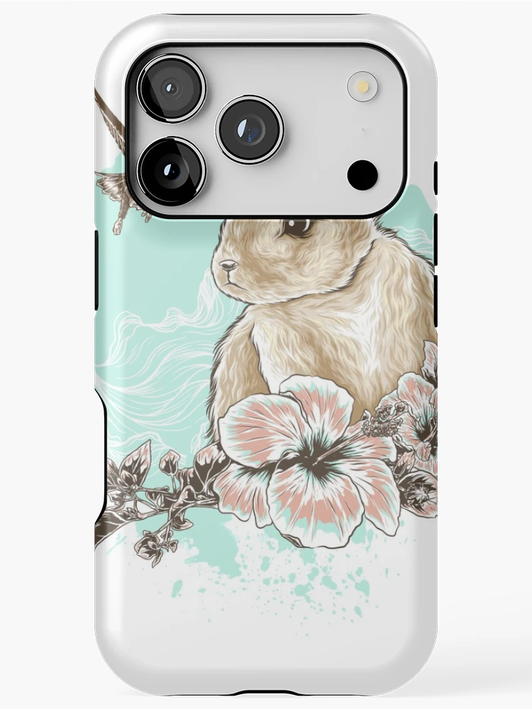 Thumbnail 1 of 4, iPhone Case, Run Rabbit Run designed and sold by eggzoo.