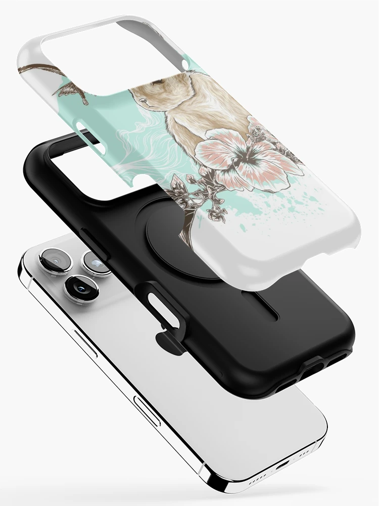 Thumbnail 2 of 4, iPhone Case, Run Rabbit Run designed and sold by eggzoo.