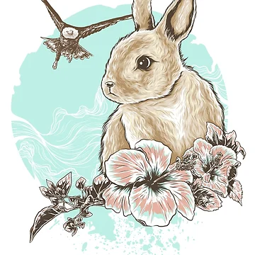Artwork thumbnail, Run Rabbit Run by eggzoo