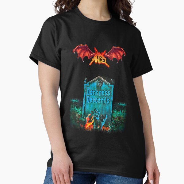 Artikel-Vorschau von Leute nennen mich Dark Angel Darkness Descends Old School Us Thrash Metal Retro Vintage, designt und verkauft von FrancisHill.