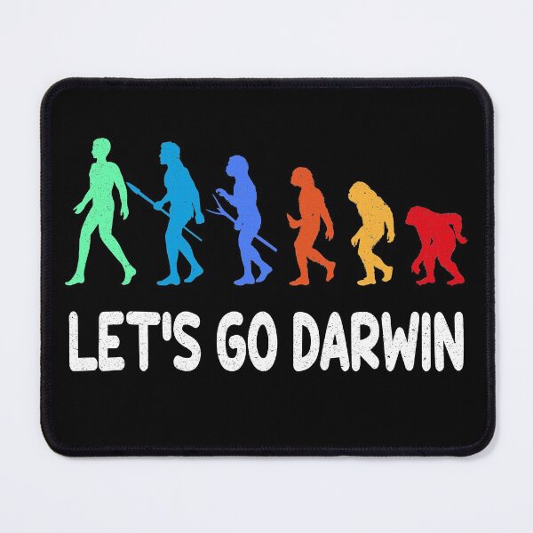 Item preview, Funny Let's Go Darwin Charles Darwin quote Evolution designed and sold by Wadia Hamda.