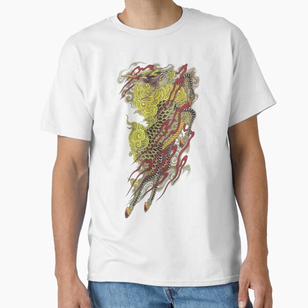 Vista previa del artículo con la obra «Yakuza Mine Tattoo», diseñado y vendido por Deepcale.