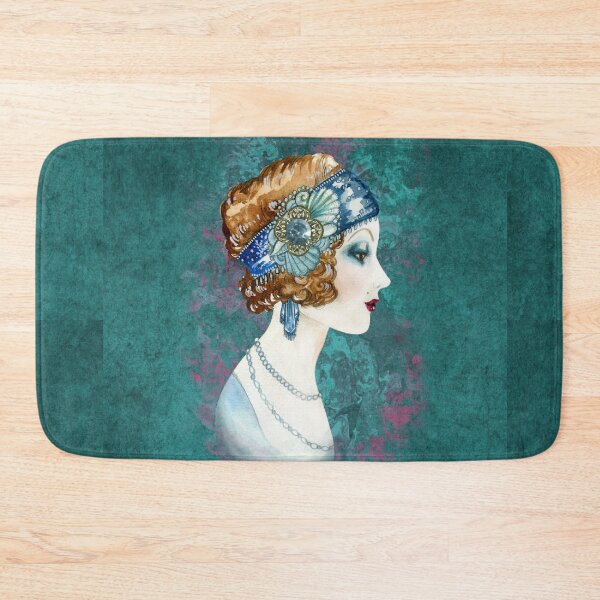 Item preview, Beautiful 1920's lady in profile designed and sold by Areashor.