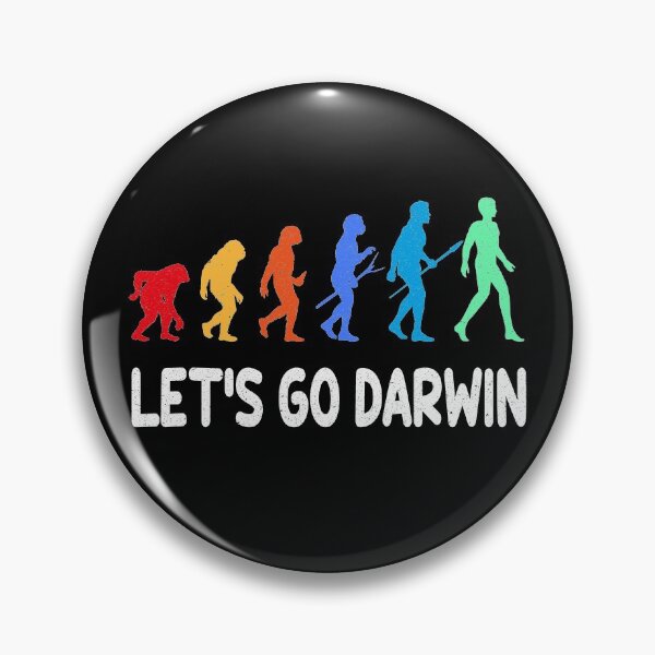 Item preview, Funny Let's Go Darwin Charles Darwin quote Evolution designed and sold by Wadia Hamda.