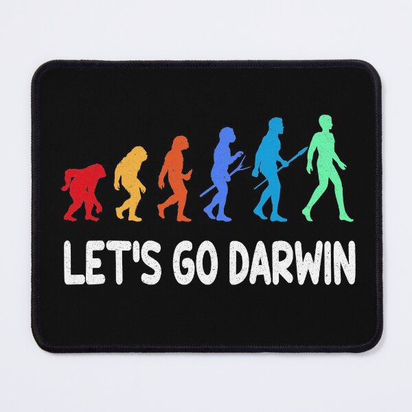 Item preview, Funny Let's Go Darwin Charles Darwin quote Evolution designed and sold by Wadia Hamda.