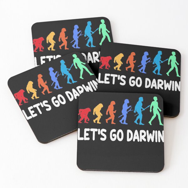 Item preview, Funny Let's Go Darwin Charles Darwin quote Evolution designed and sold by Wadia Hamda.