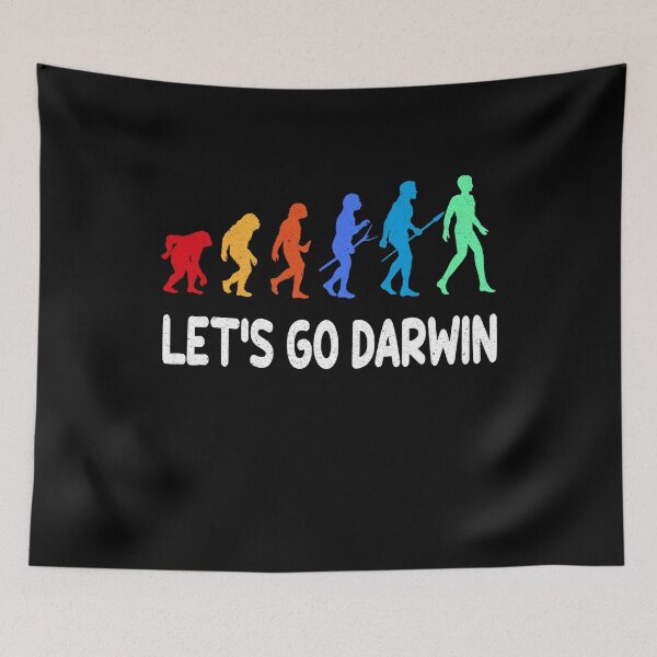 Item preview, Funny Let's Go Darwin Charles Darwin quote Evolution designed and sold by Wadia Hamda.
