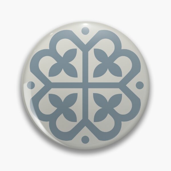 Item preview, Geometric Pattern: Fleur-de-lis: Bluestone designed and sold by Red Wolf.