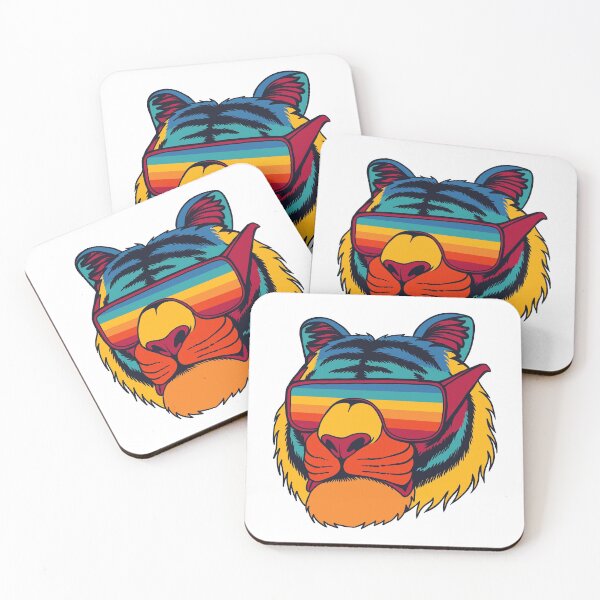 Item preview, Tiger With Glasses designed and sold by Your's Little Shop.