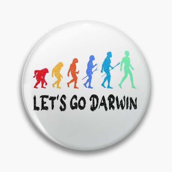 Item preview, Funny Let's Go Darwin Charles Darwin quote Evolution designed and sold by Wadia Hamda.