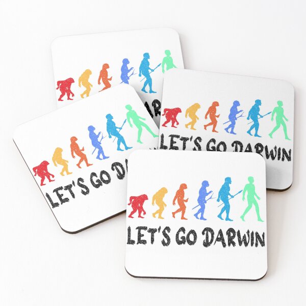 Item preview, Funny Let's Go Darwin Charles Darwin quote Evolution designed and sold by Wadia Hamda.