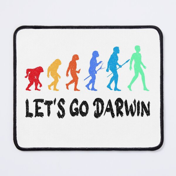Item preview, Funny Let's Go Darwin Charles Darwin quote Evolution designed and sold by Wadia Hamda.