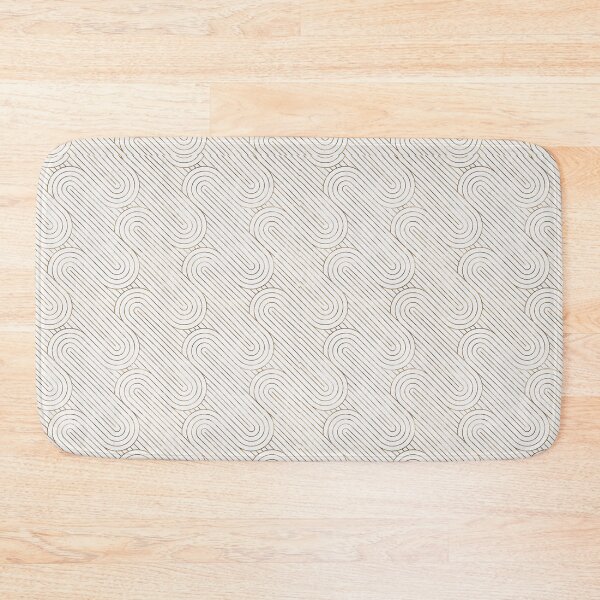 Item preview, Mod Geometric Arches cream gold  designed and sold by Milatoo.